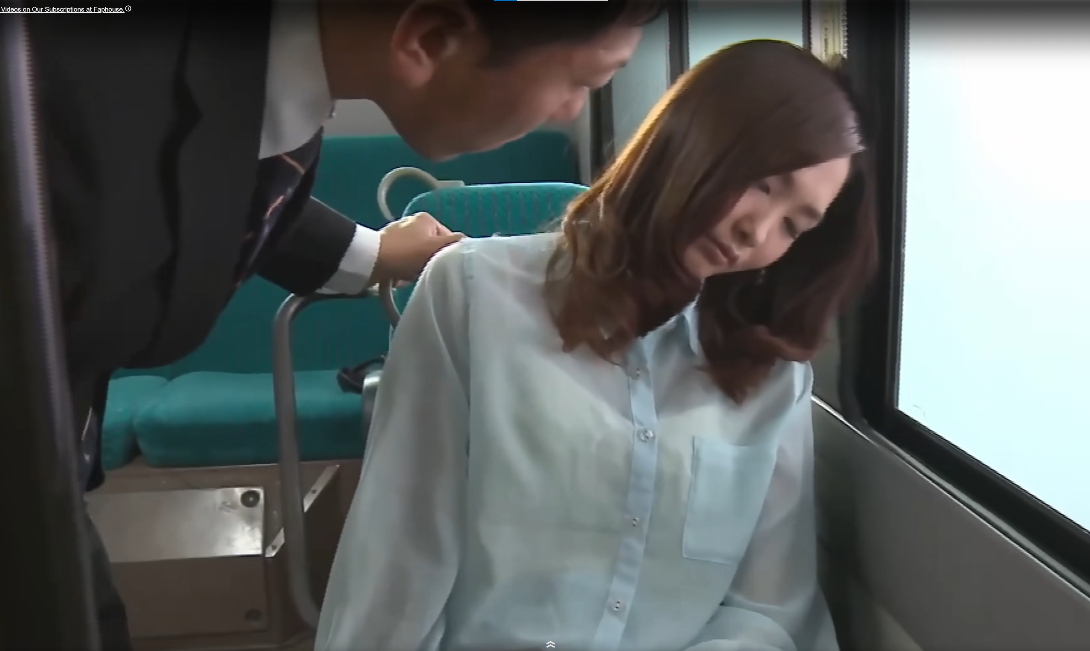 ■バス痴漢・お疲れOLの寝込みを襲う卑劣犯罪!│水沢のの■『うぅーッ…♡』スカートの中を弄られ、膣内発射オーライですッ!