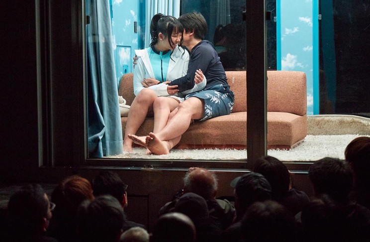 ☆MM号×素人×丸見え☆外から見えているとは知らず乱れまくる素人美女・AV男優の凄テクにメス堕ちして痙攣絶頂