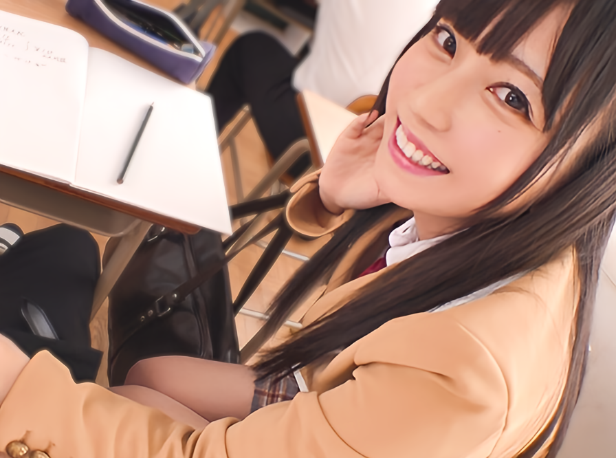 【七沢みあ】このカワイ子ちゃんが授業中にアレしてくれる！？制服姿のJKの悪い悪戯模様！生ハメ入浴シーンもあるよ♡