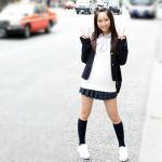 【素人ＪＫのお金稼ぎ】”えー、見えちゃうよ♡”今風のギャルがスケベなアルバイト！オジサンと食事してその後はホテルで...