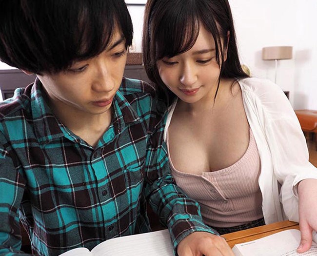 僕のカテキョはGカップ美女・無自覚誘惑で胸を押し付けてきて我慢できずに襲いかかる★巨乳・家庭教師・ノーブラ★【桃尻かなめ