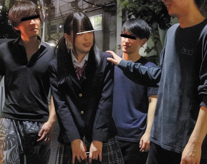 ≪JK×輪姦≫ウブな美少女に鬼畜男達が襲い掛かかる・両手足を拘束され完全に抵抗できず好き放題犯される