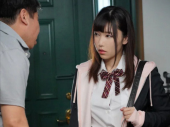 【JK】自宅に嬢を呼んだら過去に意地悪された巨乳の女子高生で・・立場を逆転させわからせるために言いなりSEX！＜さつき芽衣＞