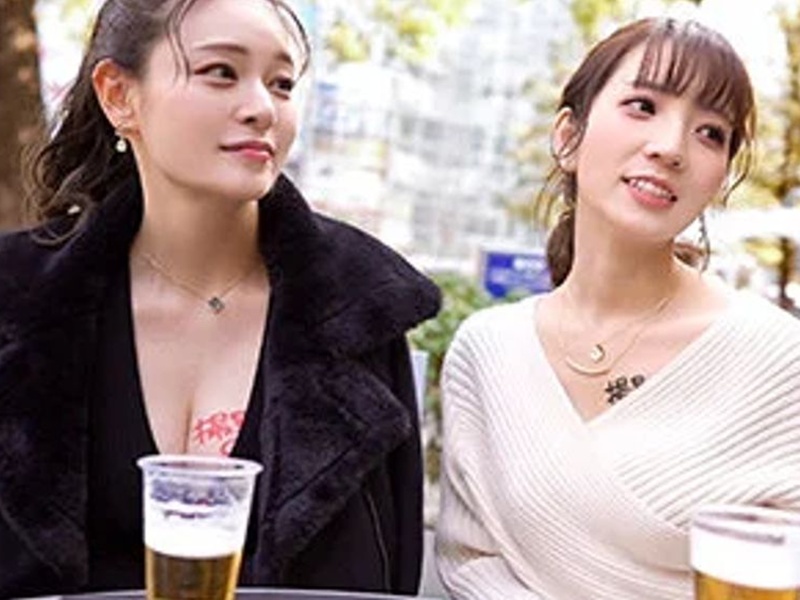 【W巨乳美人】『いつでもOKですよ』この二人にかかればどんな男もヘロヘロに！一部始終を撮影して大丈夫
