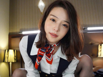 【美少女】誘惑と五感の刺激ですぐにチ◯ポが勃起してしまい・・うっとりとした顔で責められるとあっという間に限界＜吉高寧々＞