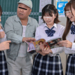 【JK】女子高生がいる学校の用務員として仕事を始めると・・生徒たちの欲求解消に利用され何度もSEXし我慢出来ずに中出しまで！