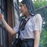 【女子校生】”あんたバカぁ！？勝手に中に出して！”制服姿のスレンダーエロ貧乳ロリ美少女JKが幼馴染にガチギレ！