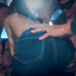 【美人妻NTR】「ハプニングバーなんて嫌よ！？」スレンダーエロ美乳な美人主婦が寝取られ壁のある夫に行けと命じられ…