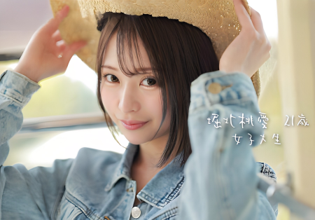 【巨乳な女子大生】「反則級に可愛い！」大学の可愛さランキング1位の美少女JDエロ動画初デビュー！堀北桃愛