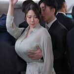 【痴漢電車】『こんなでかい胸、すげぇ』酔った超乳OLを後ろから揉みしだく！あらい吐息が混じり、おっぱいが揺れる
