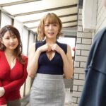 【人妻不倫】『二人でつまみ食いさせてね』巨乳奥様が二人がかりででボクを誘惑！ダブルで迫られ、ダブルでイキそう