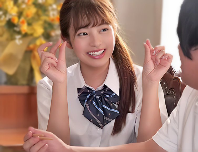 【義理の妹】「お兄ちゃん遊ぼ♡」セックスに興味深々の制服スレンダーエロロリ美少女ギャルJKが義理の兄とスケベ行為！