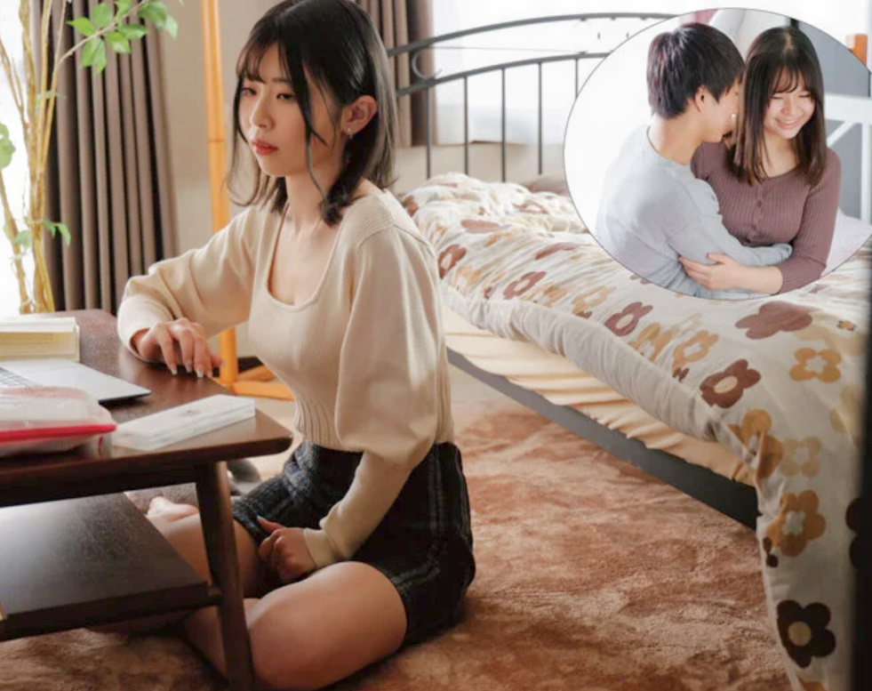 【妹の彼氏】「あうぅ...またイクゥッ！♡」スレンダーエロ美乳な巨乳なお姉さんが身内のカレに何度もイカされちゃう！