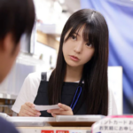 「あそこのエロビデオ店、店員やべぇ可愛いぞ！」近所で評判になるスレンダーエロ美乳なロリ顔美少女店員が部屋でスケベ行為