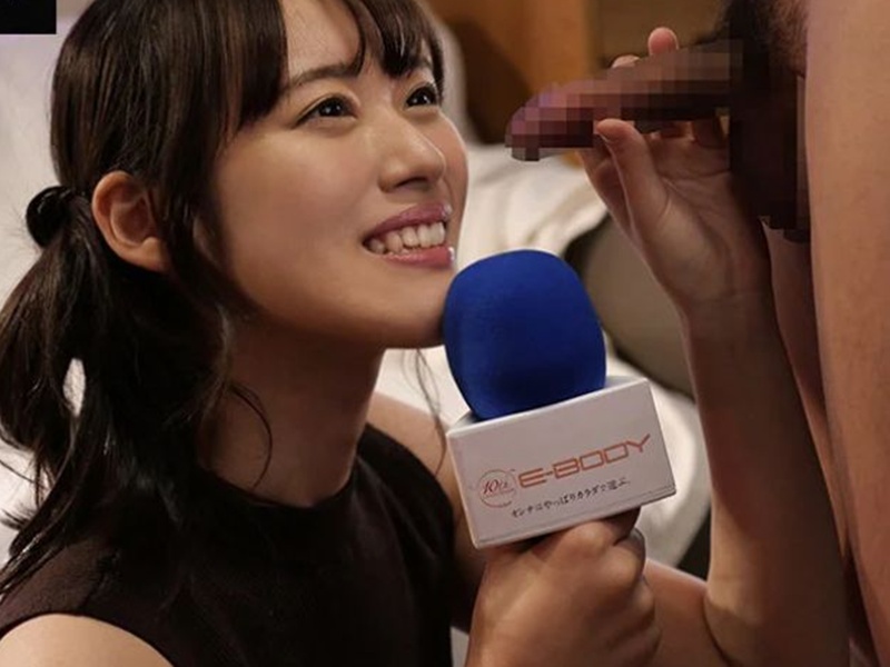 【アナウンサー志望】『興奮してきました』自分のフェラチオと勃起チ◯ポを実況中継！しゃべりながら、しゃぶりながら