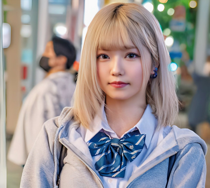 【素人ナンパ】「次、あの子ヤッちゃいますかｗ」ミニスカ制服のスレンダーエロ美乳なきんぱつギャルJKをナンパしてセックス