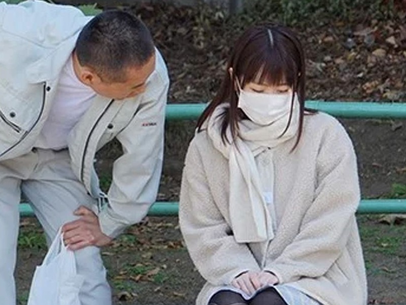 【家出少女】『ここは危ないからウチに行こう』そこが一番危ない場所！拘束調教、デカパイをネブられ揉みしだかれる