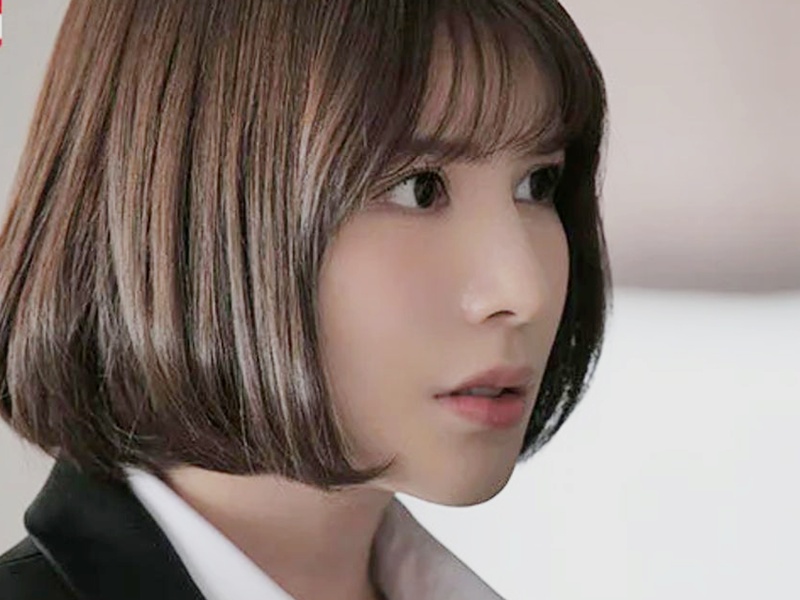 【デカパイ・美女】『このオンナを抱きたいんだ』美人部下とセクハラ上司！嫌いな男におっぱい揉まれ、しゃぶられイカされる