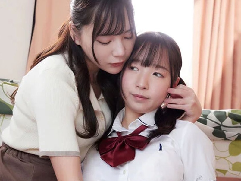 【女子高生ビアン】『こっちも教えてあげるわね』家庭教師に性の悩みを相談！興奮し火が付いた先生から堕とされる敏感女のこ