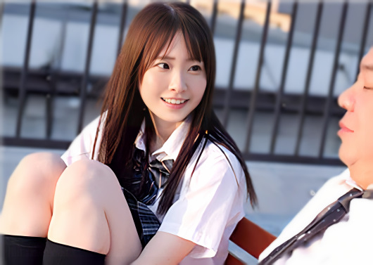 「女子校生は担任に犯されて嬉しかった…」ミニスカ制服のスレンダーエロロリ貧乳美少女JKが教室で教員とスケベセックス！