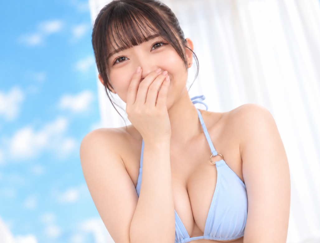 【素人ナンパ】「普段は学生シてるんですケド…」スレンダーエロ巨乳な美少女女子大生が男性のフェラに挑戦しますが…