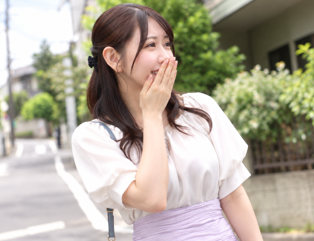 【人妻ナンパ】「ホント、下着チェックするだけでいいんで…」突然声をかけられるスレンダーエロ巨乳な美人主婦が男と不倫行為