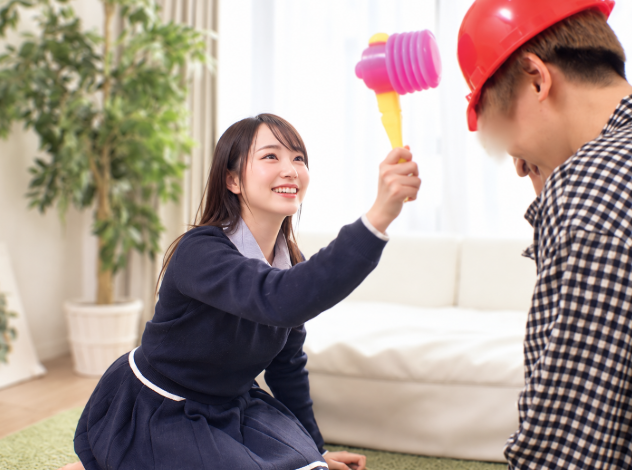 【素人女子学生】「負けたら罰ゲームですヨ♡」巨尻で美乳なロリ顔美少女女学生がナンパされてスケベ企画に挑戦